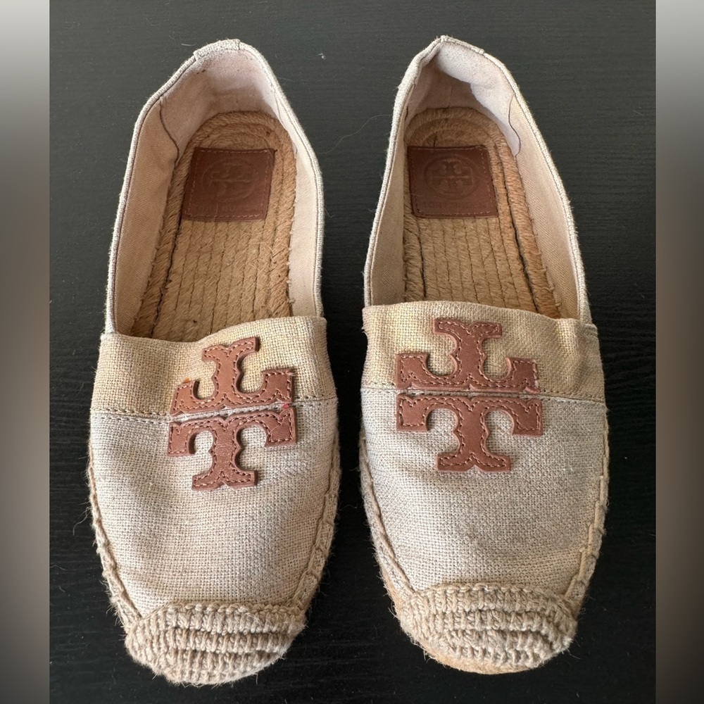 TORY BURCH INES ESPADRILLE, SIZE 5